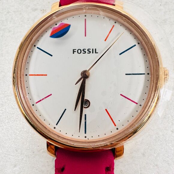 Fossil Accessories - Fossil Watch 35mm Limited Edition Curator Series Rainbow Lips Pride New Battery
